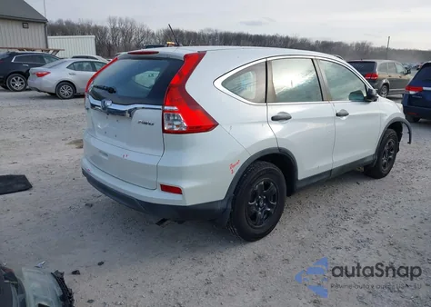 2016 Honda Cr-V Lx from USA, damaged, VIN 5J6RM4H31GL016034